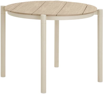 House Nordic Tuintafel Abela - Rond Naturel - Ø90x74cm