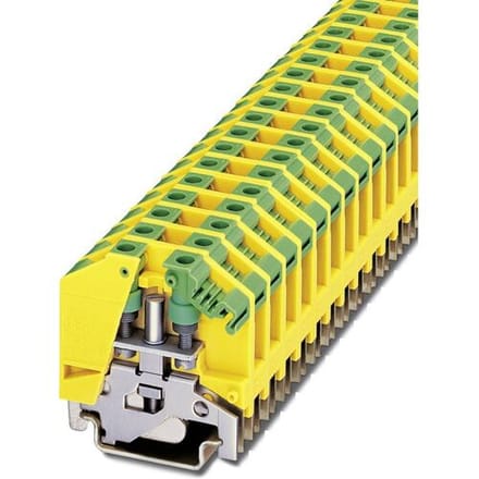 Phoenix Contact 0790556 Aardklem 3-etages 10 mm Boutaansluiting Groen, Geel 50 stuk(s)