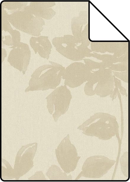 Proefstaal Origin Wallcoverings behang rozen warm beige - 26,5 x 21 cm - 347032-S
