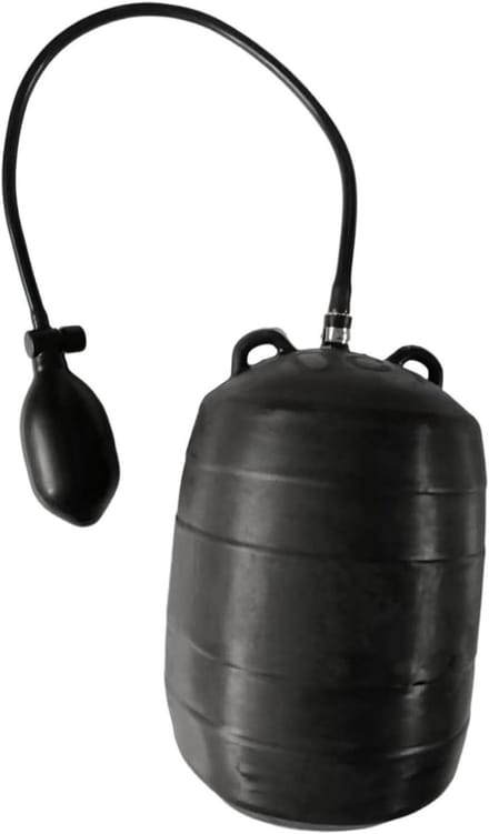 Opblaasbare Pijpplug - Test Ballon Riool - Leidingen Afdichten - Hand Opblaasbaar - DN200 - Zwart