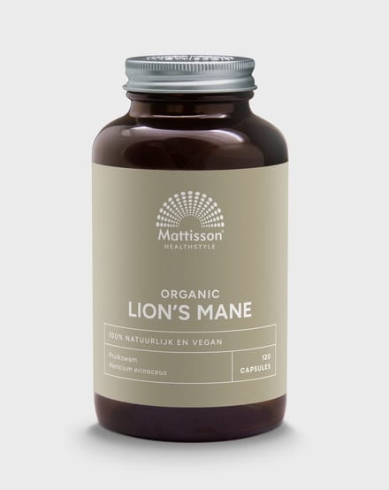 Mattisson - Biologische Lion's Mane 500 mg - 120 capsules