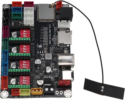 CNC Controller Board - Graveermachine Moederbord - Precisie Graveren - 4-Assige Controle - 12V-24V 10A - Zwart