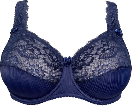 Plaisir Beate beugel bh donkerblauw 110G -grote maten met draagcomfort
