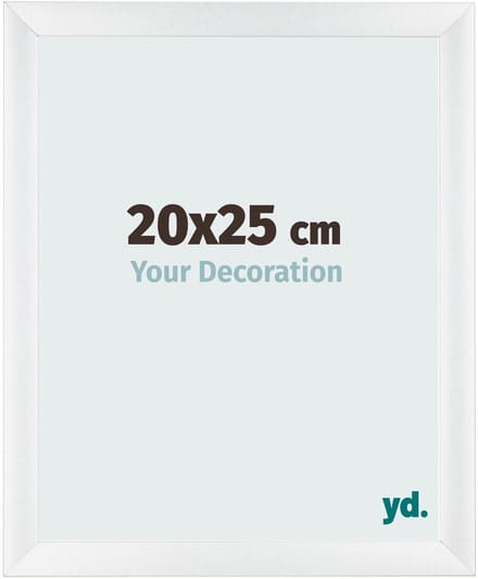 Your Decoration - Fotolijst 20x25 cm - MDF - Wit Hoogglans - Pisa
