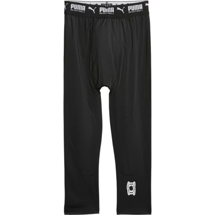 Puma Hoops Team 3/4 Tights Ondergoed Strak Zwart K001