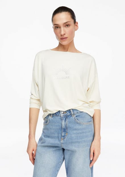 Casual Jersey Sweatshirt Dames COMMA