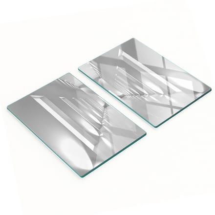 Multifunctionele decoratieve glazen panelen met print voor de hal, 2x40x52 cm