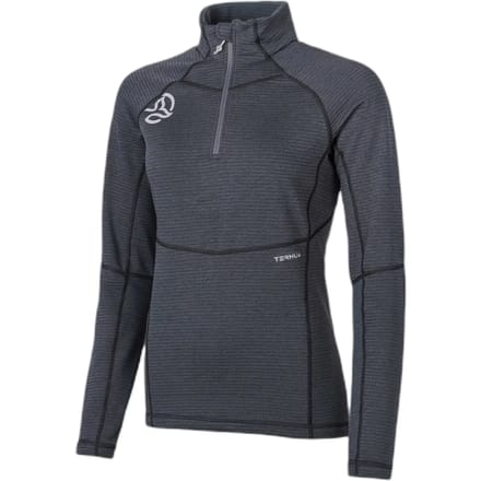 Dames trui met ronde hals en 1/2 rits Ternua Momhill