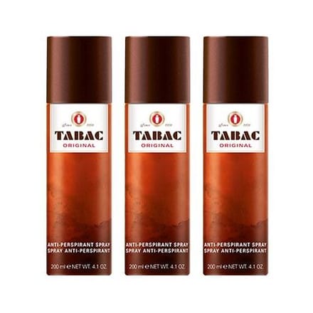 Tabac Original Deodorant Deospray Anti-perspirant Man  3 x 200 ml  Voordeelverpakking
