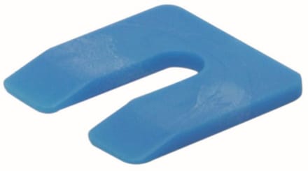 Uitvulplaatjes 4Mm 50X50mm Blauw Knst Zak A 48 St - 48 stuks