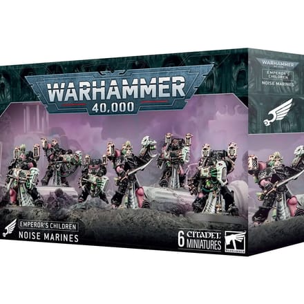 Beeldje Games Workshop Warhammer 40k - SMC Emperor's Children Marines du Vacarme (x6)