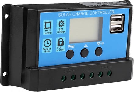 Solar Laadregelaar - Zonnepaneel Batterij Controller - Energiebeheer - Industriële Microcontroller - 10 x 10 x 10 cm