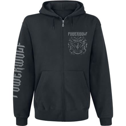 Powerwolf Crest - Metal Is Religion Heren Vest met capuchon - zwart - L