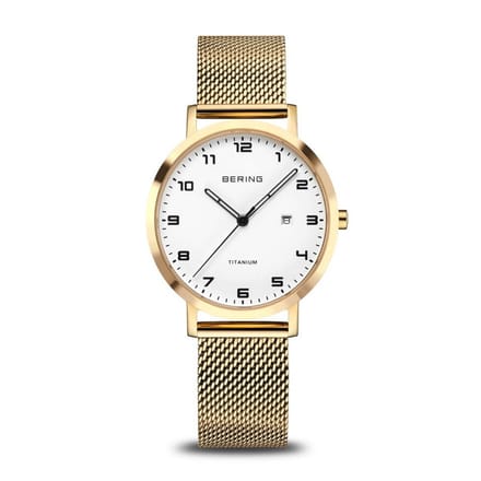 Bering - 18634-334 - Polshorloge - Dames - Kwarts - Titanium