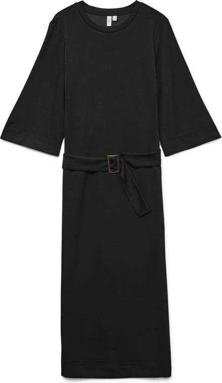 VERO MODA - VMFREYA 3/4 7/8 BELT DRESS JRS BTQ GA - Dames - Maxi jurken