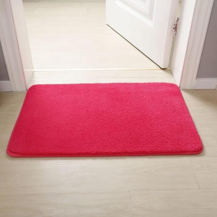 Badkamermat - Douchekleed - Vocht Absorberen - Antislip Onderkant - 100x200 cm - Hot Pink