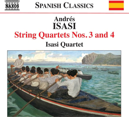 Isasi Quartet - Isasi: String Quartets Nos. 3 & 4 (CD)