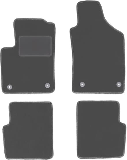 Grafiet automatten voor: Fiat 500 FL hatchback (2013-2019)