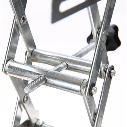 Roestvrij Staal Router Lift Hefplatform Stand Lifter voor Router Werkbank Tafel Houtbewerking zilver