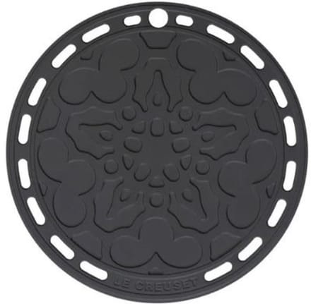 LE CREUSET - Siliconen - Onderzetter Ebbenzwart 20cm