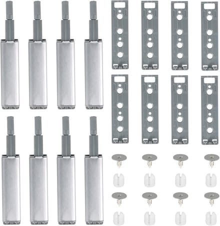 8x Push-to-Open Keukenkast Sluitingen met Magneet voor Dru openen/sluiten