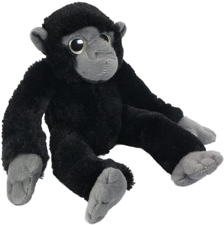 PIA Soft Toys - Pluche Knuffeldier Gorilla zwart - 30 cm