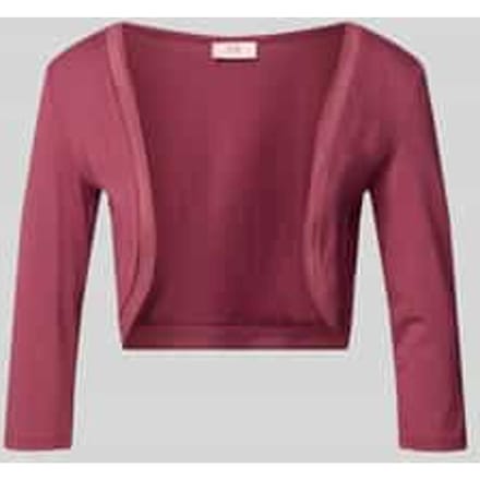 Bolero van viscosemix met 3/4-mouw