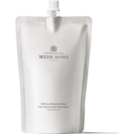 MOLTON BROWN - Delicious Rhubarb & Rose Handzeep Refill - 400 ml - Handzeep