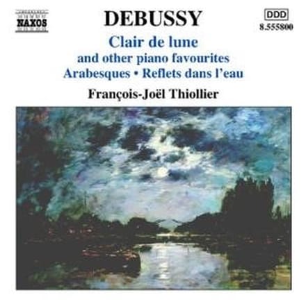 François-Joel Thiollier - Debussy: Claire De Lune | Piano Favourites (CD)
