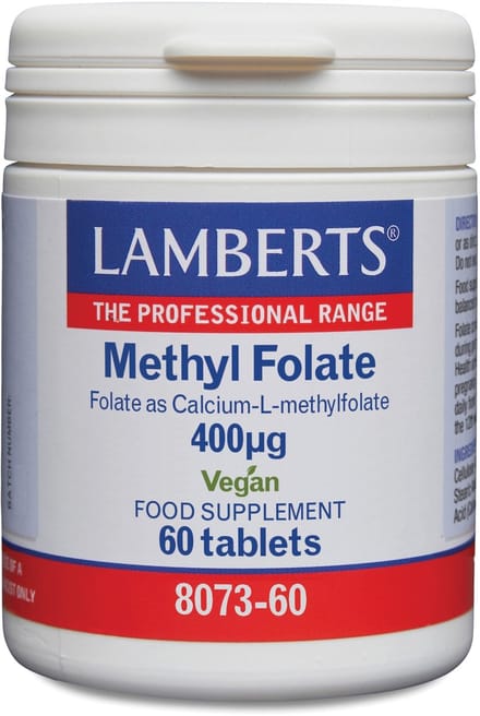 Lamberts Methylfolaat 400mcg 60 Tabletten