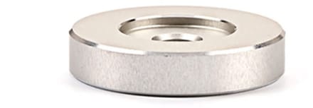 Dailygoods - 45 RPM Record Adapter van Aluminium voor Draaitafels