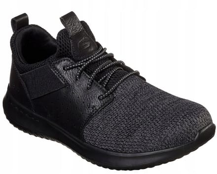 Skechers Delson Camben Heren Sneakers Zwart Comfortabel EU 42,5