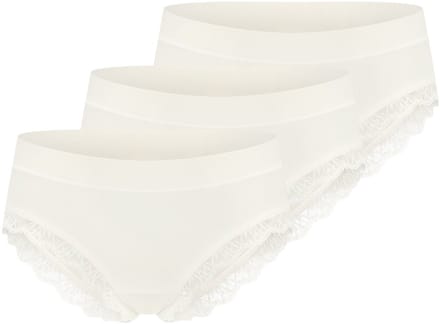 Schiesser Dames brazil slip 3 pack Unique Cotton