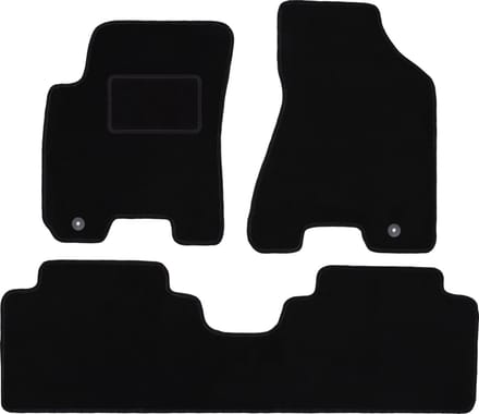 Zwarte veloursmatten voor: Hyundai Tucson I SUV (2004-2010)