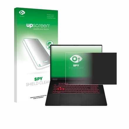 upscreen - privacy screenprotector voor ASUS TUF Gaming A18 2025 - Folie Beschermfolie Blauwlichtfilter