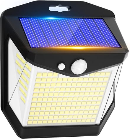 Krachtige Solar Buitenlamp met Bewegingssensor en 248 LED's
