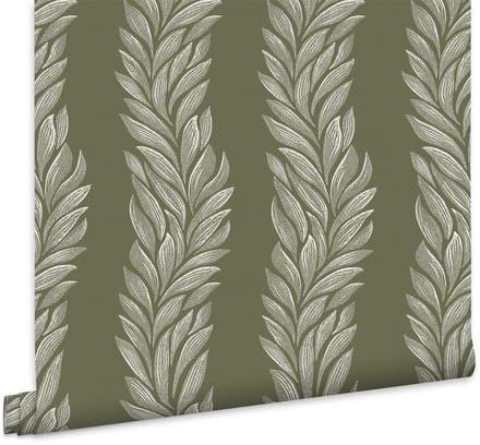 Laura Ashley Vliesbehang - Coulderton Leaves 10mx52cm