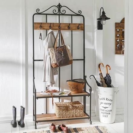 LOBERON Garderobe Sussy zwart/bruin