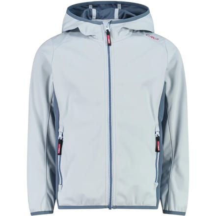 Cmp Fix Hood 39a5115 Softshelljack Zilver 10 Years Meisje