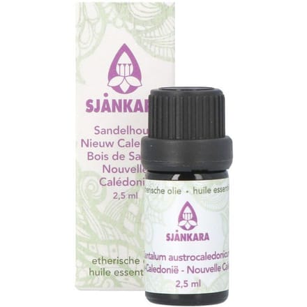 Sjankara Sandelhout Nieuw-Caledonië Essentiële Olie 2,5 Etherische olie