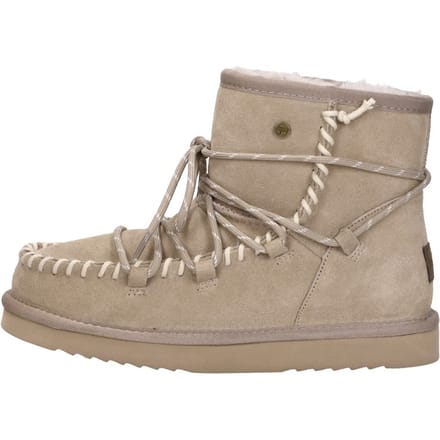 Warmbat Kalbarri Suede lace boot Dames Laarzen - Taupe