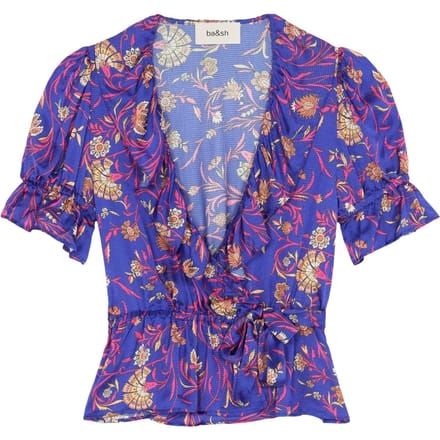 BA&SH Top Chella Bleu Taglia: XS | Magliette intime Outlet | Donna