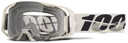 100% Armatic kruisbril - Helder vizier - Grijs/Zwart