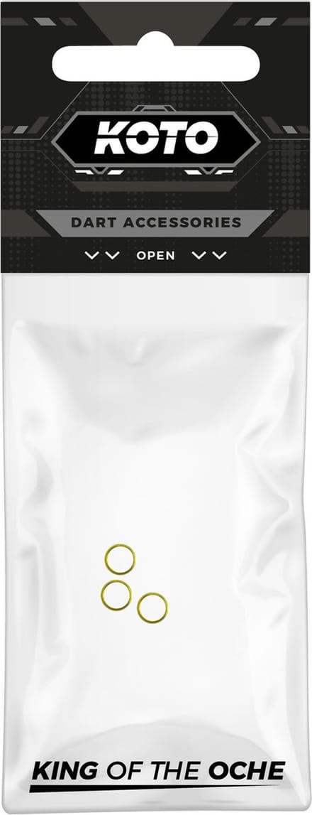 KOTO Aluminium Flight Lock Rings Gold