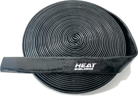Ø 32 mm x 20 m | Hittebestendige silicone isolatiekous - zwart