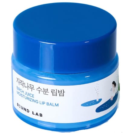 Round Lab Birch Moisture Lippenbalsem 20g blue