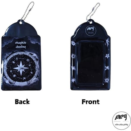 SKZOO × ApopGong Exclusieve Kaarthouder, voor Stray Kids 8e black