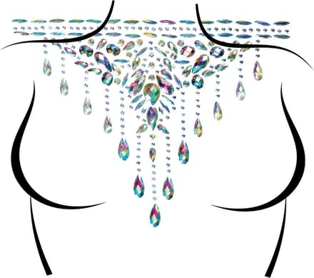 Lichaamsstickers vrouw Leg Avenue Choker