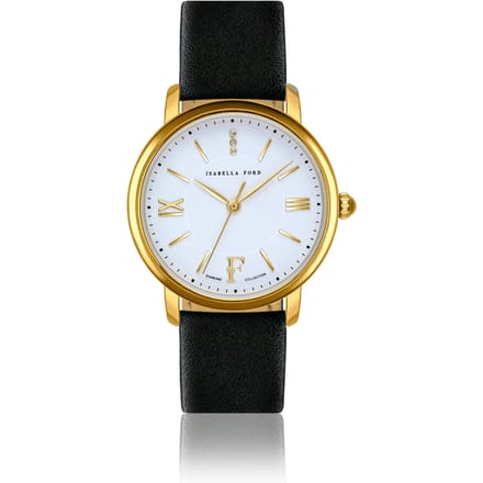 Lederen horloge voor vrouwen Isabella Ford Selene