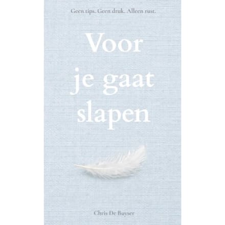 Voor Je Gaat Slapen - Chris De Buyser